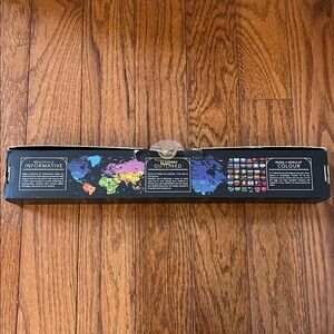 Wanderlust Scratch Off Map of The World & US USA + Scratcher + Stickers NEW NIB
